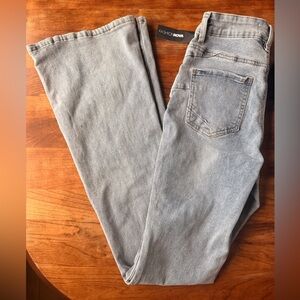 Fashion Nova Light Wash Flare Jeans